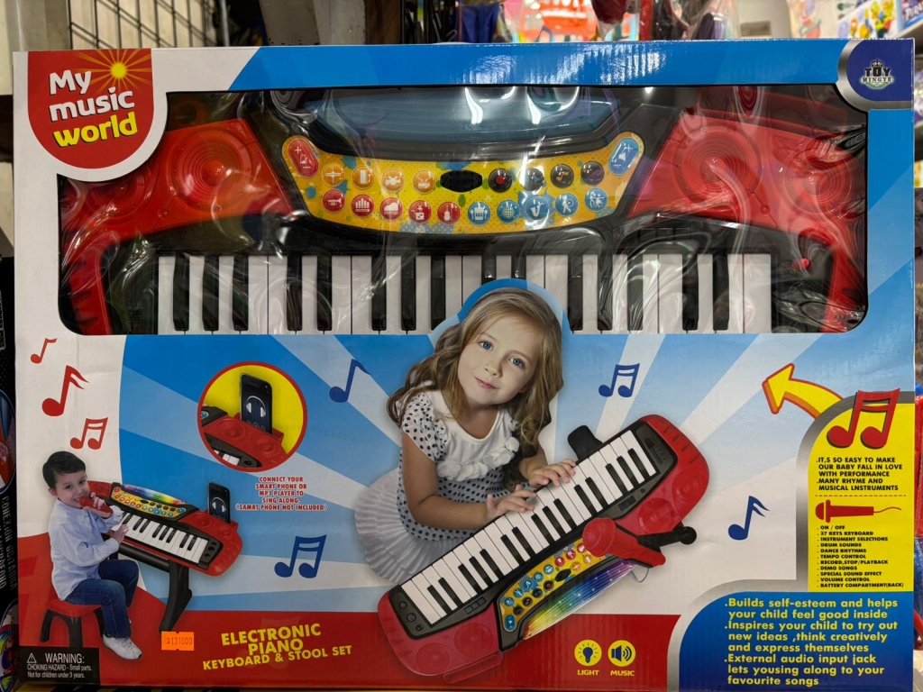 Teclado Piano Electrónico con Banqueta – My Music World