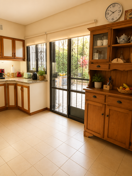 Cocina con salida al parque