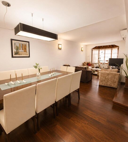 Planta baja: living comedor