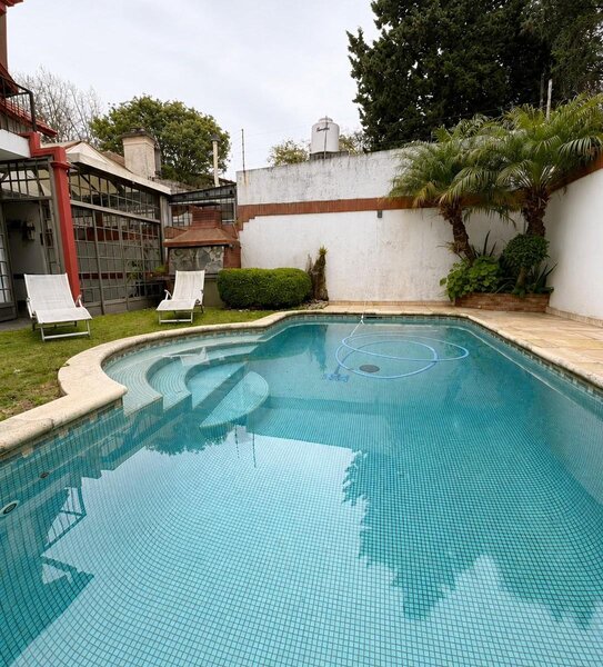Parque, pileta y parrilla