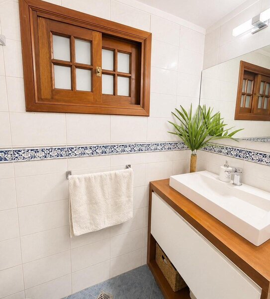 Toilette y lavadero