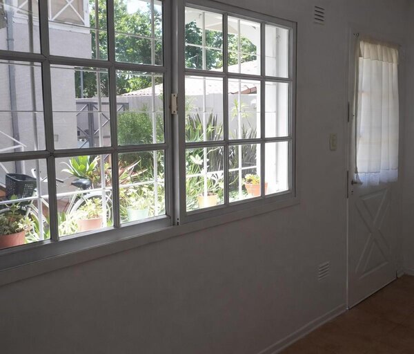 Patio y balcón