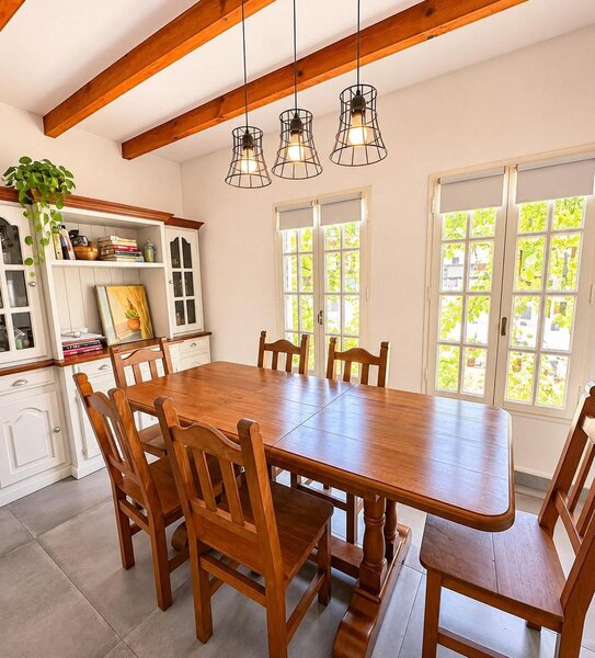Planta baja: living comedor