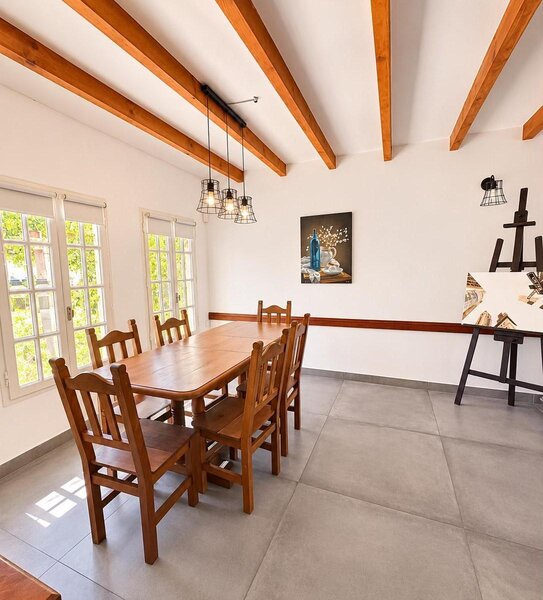 Planta baja: living comedor
